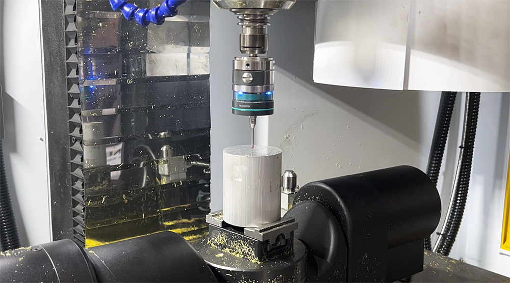 小型五軸加工中心在線測量系統